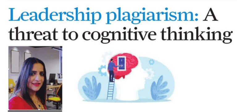 Leadership Plagiarism: A threat to cognitive thinking